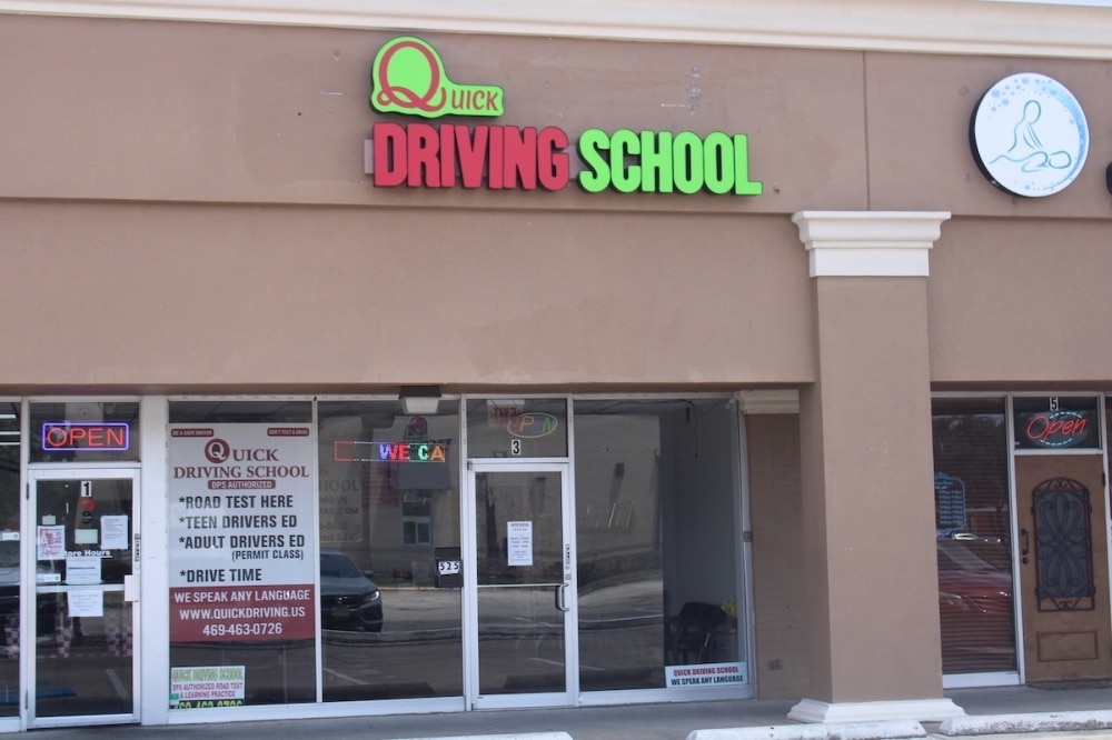 Escuela de Manejo Quick Driving School en Richardson – Clases Rápidas y Licencia al Instante