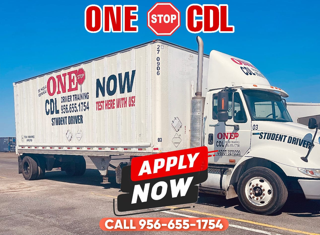ONE STOP CDL Driver Training LLC – Cursos de Licencia de Conductor Profesional en EE. UU.