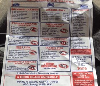 Lehman Auto Driving School – Escuela de Conducción Profesional y Clases de Manejo en Español